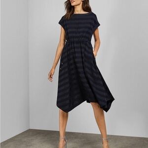 Ted Baker Linnie Striped Hanky Hem Dress Size 4/6